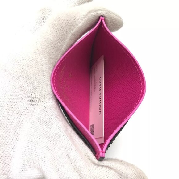 LOUIS VUITTON LV × TM Porte Cult-Simple Murakami Takashi Panda Card Case - Picture 7 of 9